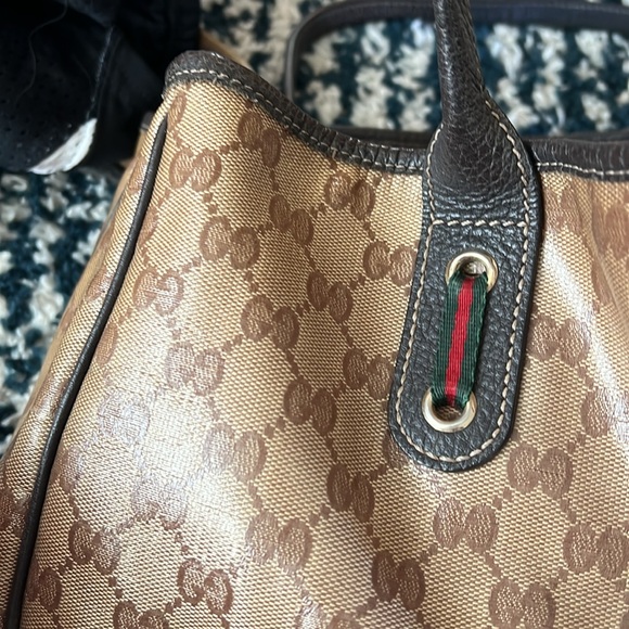 Gucci Coated Canvas Logo Bag - Picture 5 of 13
